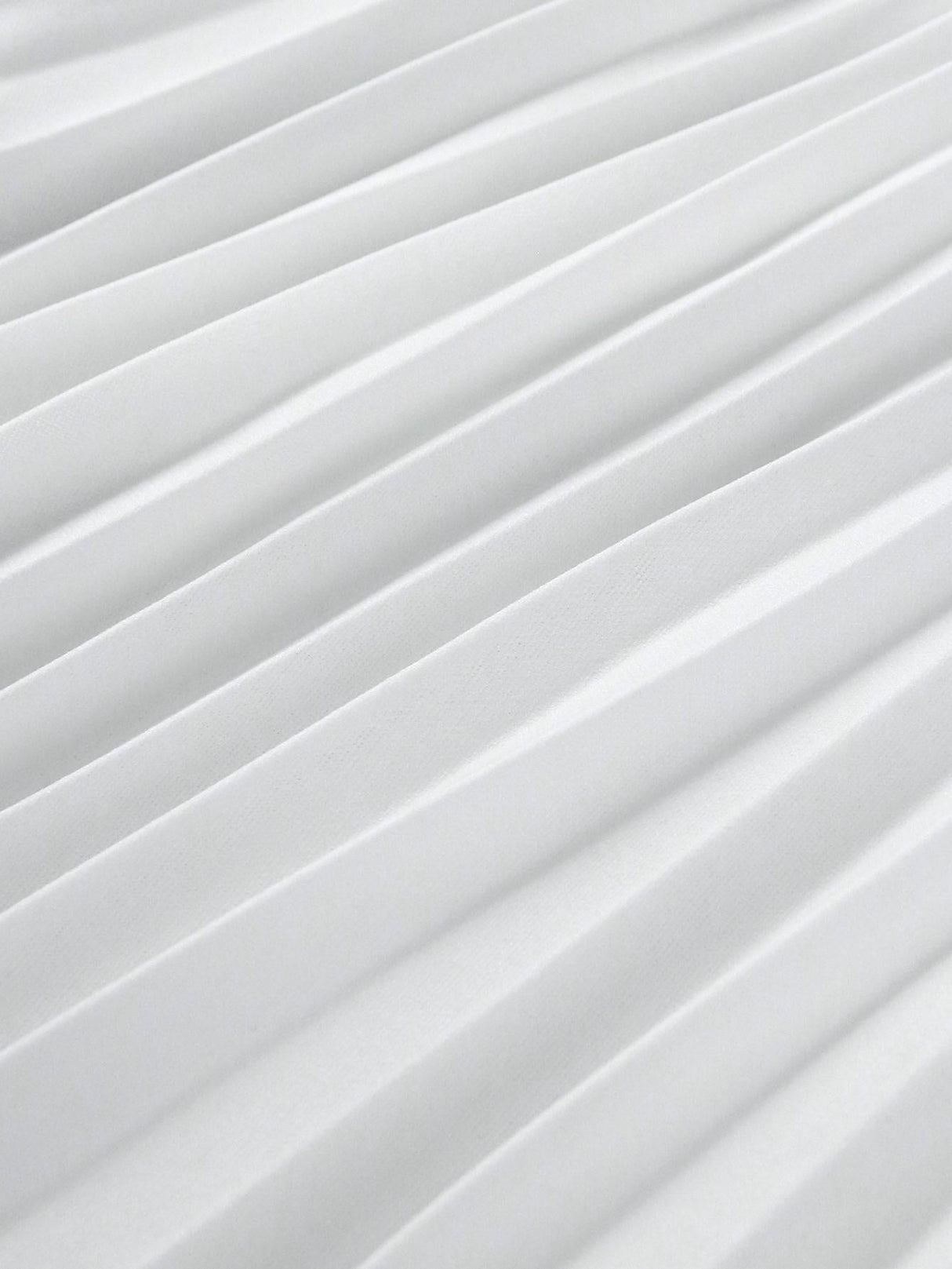 AOMEIDRESS White Lace Patchwork Half Lantern Sleeves Hollow Out Pleated Dress