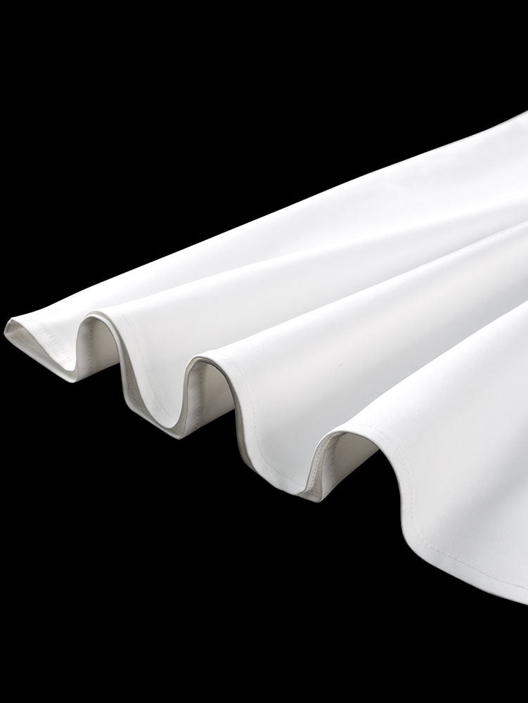 AOMEIDRESS Elegant A Line Pleated Dress Halter Neck for Party Wedding