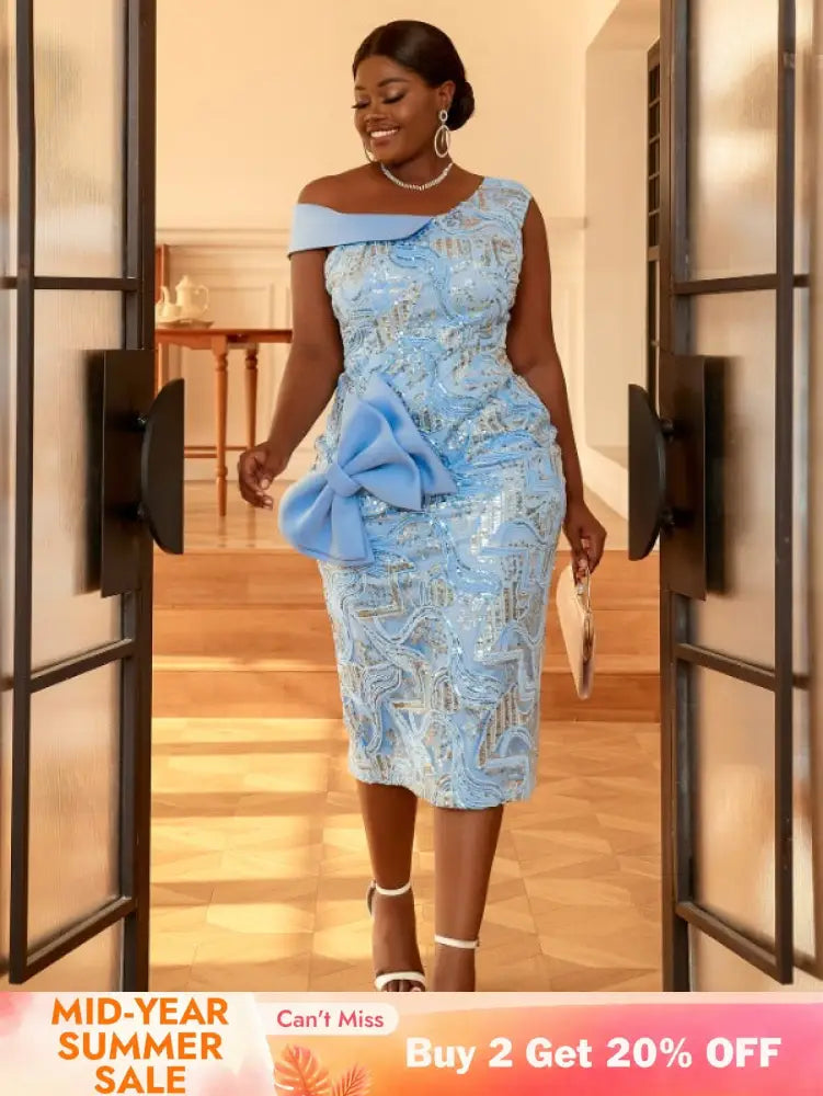 sequin midi dress