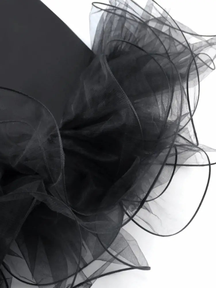 AOMEI Midi Sleeveless Bow V Neck Mermaid Dress