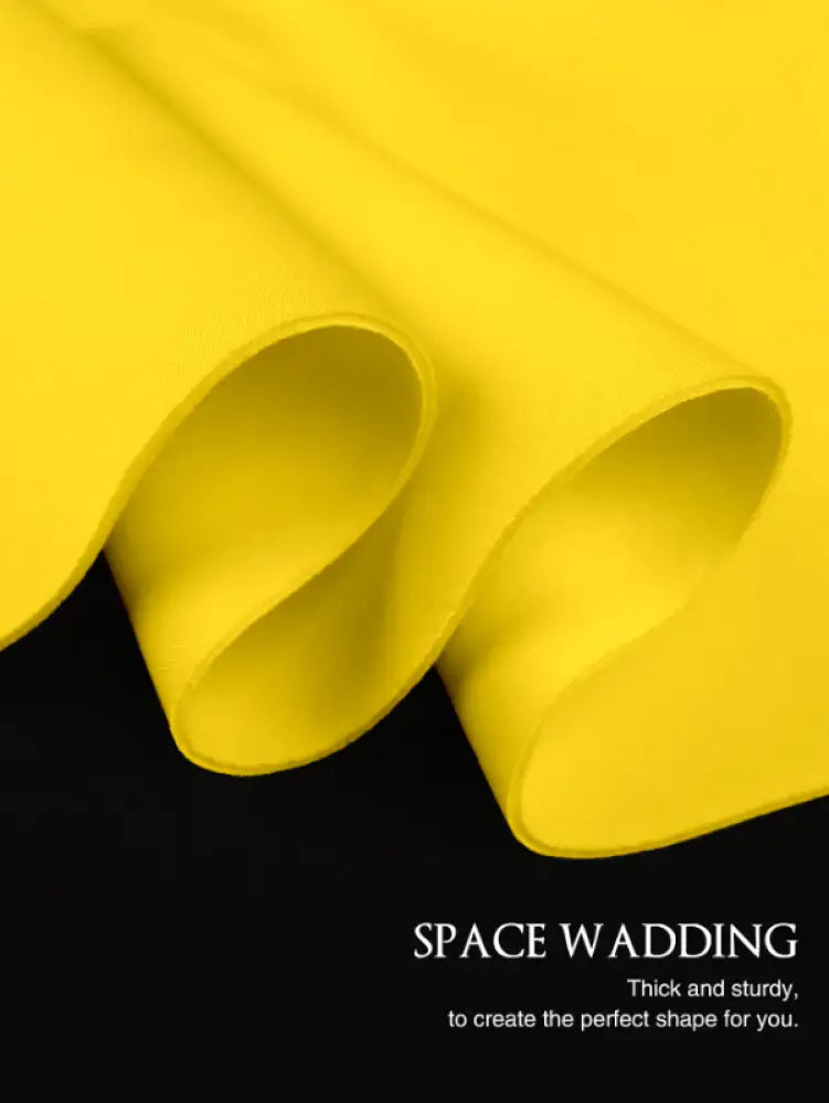 AOMEI Women Loose Yellow Ruffle Mini Dress