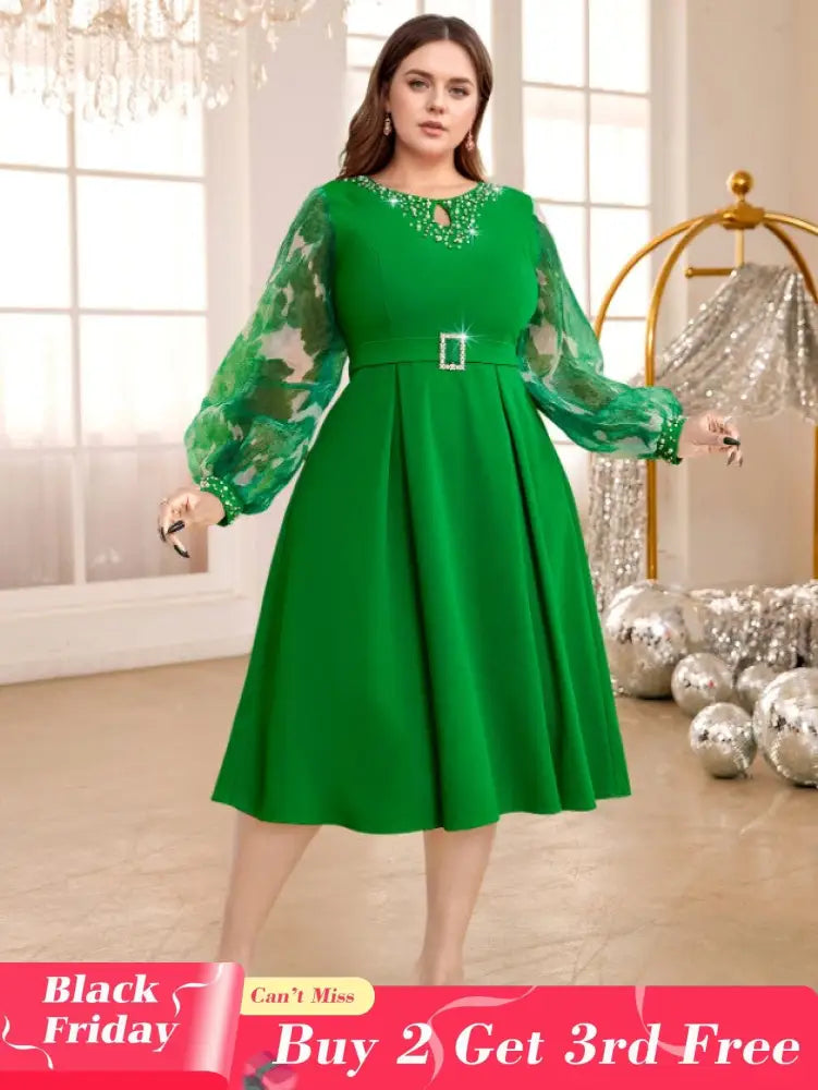 o neck cut out midi dresses for women