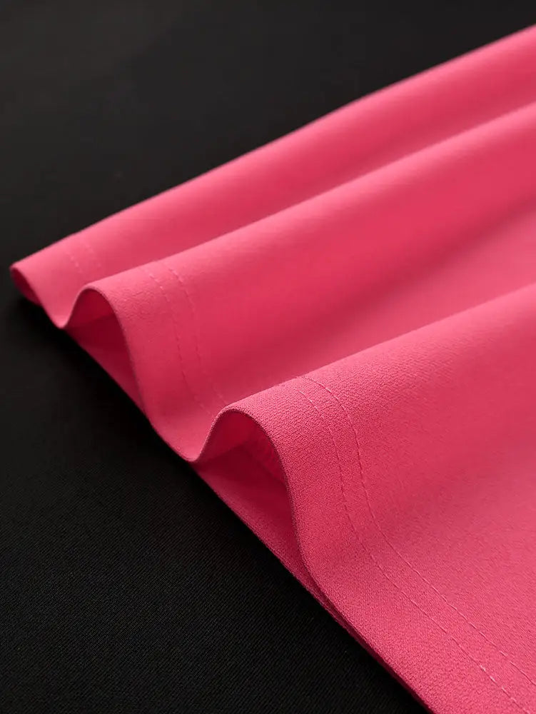 AOMEIDRESS Bodycon Peplum Dress with 3D Flower for Wedding Party