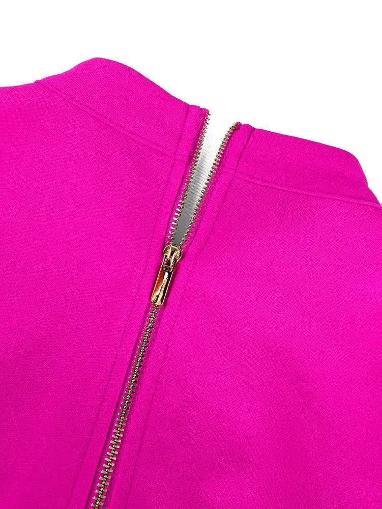 AOMEIDRESS Elegant Women Top Crop Top Short Sleeve Big Bow for Party