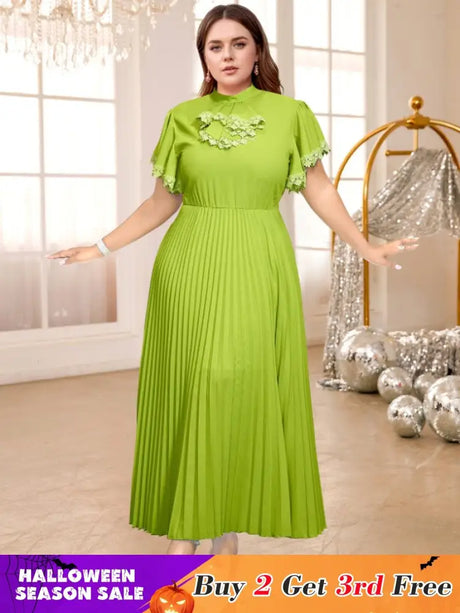 half high collar a line dresses for women