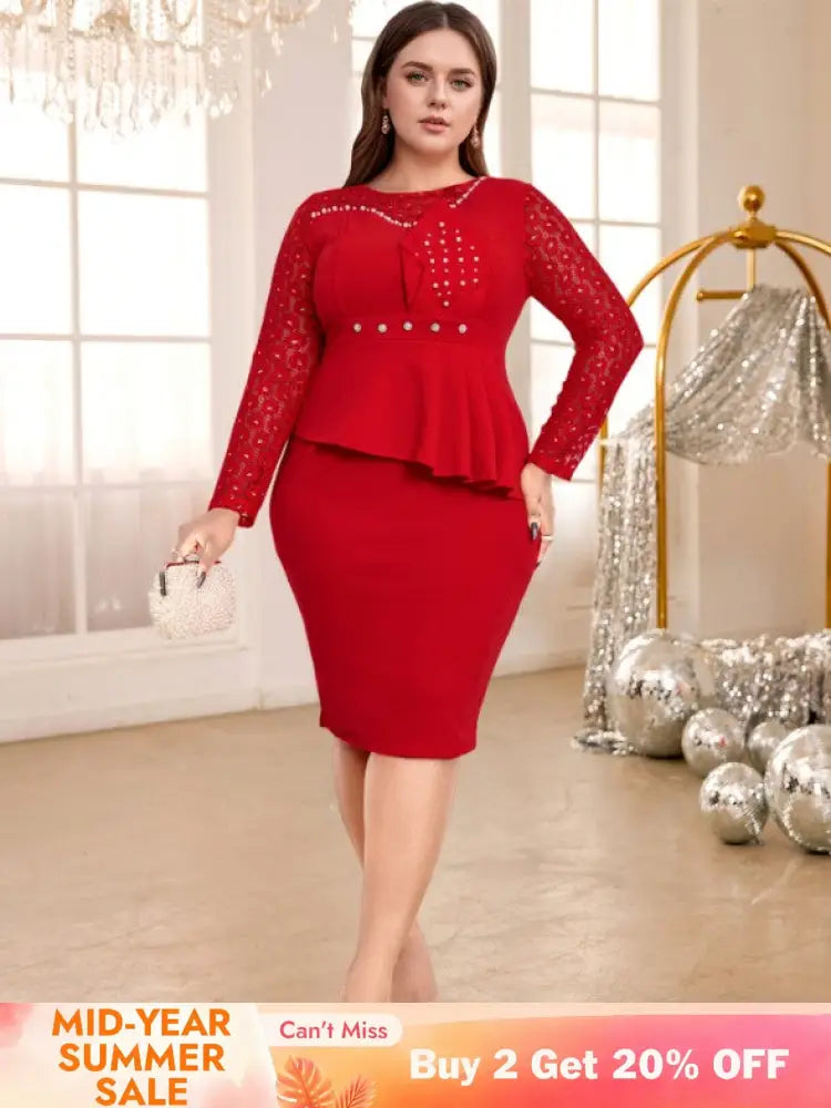 lace patchwork dresses for women