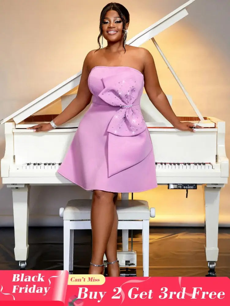 strapless sleeveless dresses for women