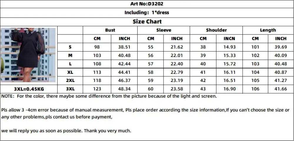 AOMEIDRESS Loose Dresses Turn Down Collar with Beading Elegant Ladies