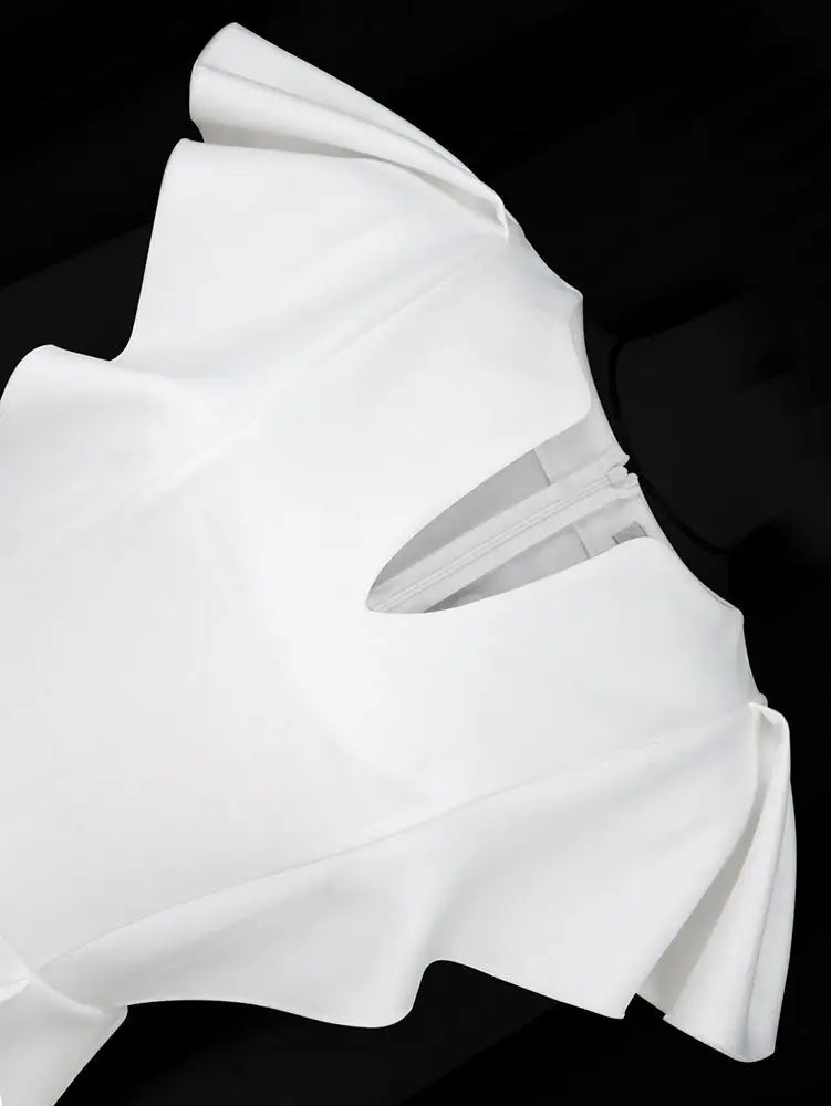 AOMEIDRESS Luxury Wedding Guest Dresses 2025 Party Gowns Ruffles Slit