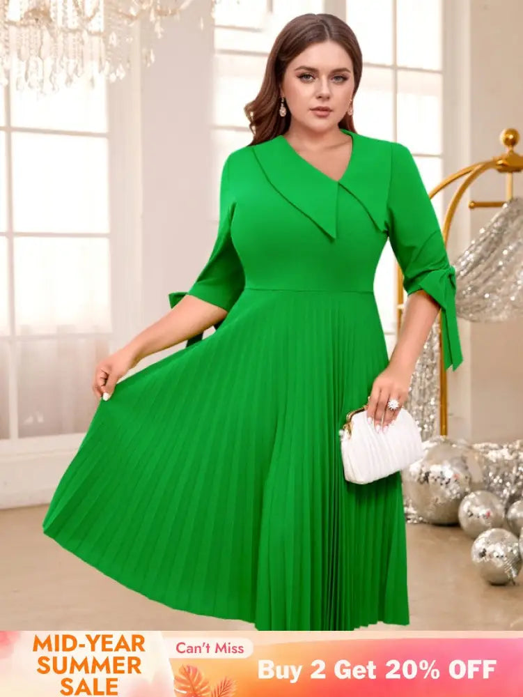 asymmetrical turn down collar dresses for women