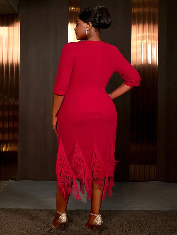 AOMEIDRESS Plus Size Birthday Dresses Woman Dresses Elegant for Party