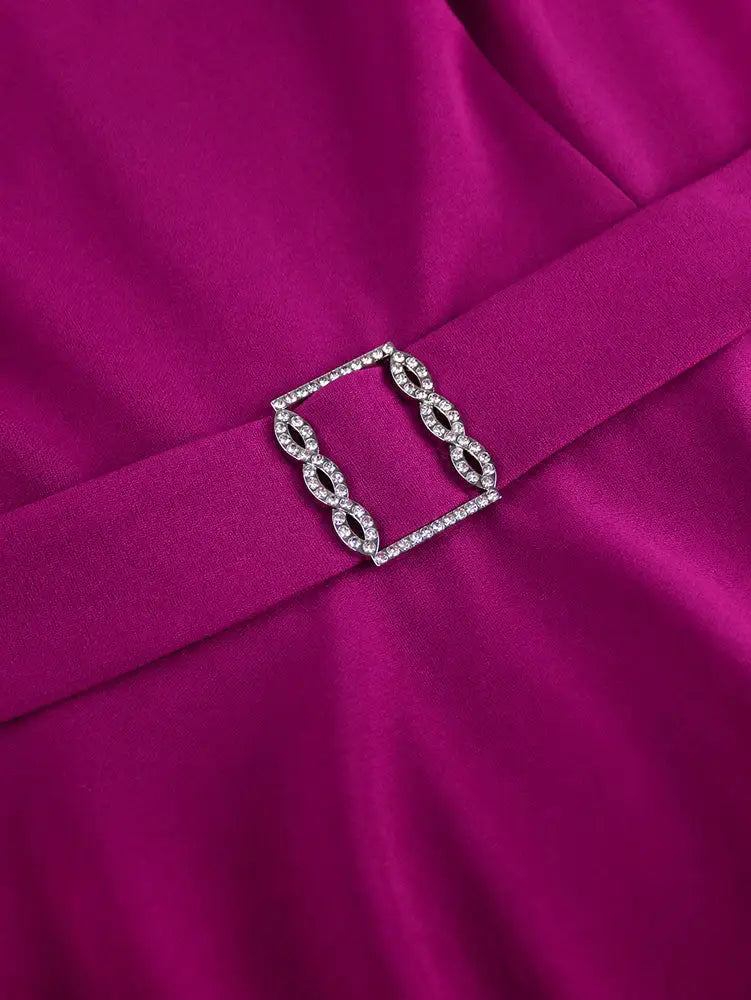 AOMEIDRESS Plus Size Peplum Dress Church Dresses for Woman 2025 Grace