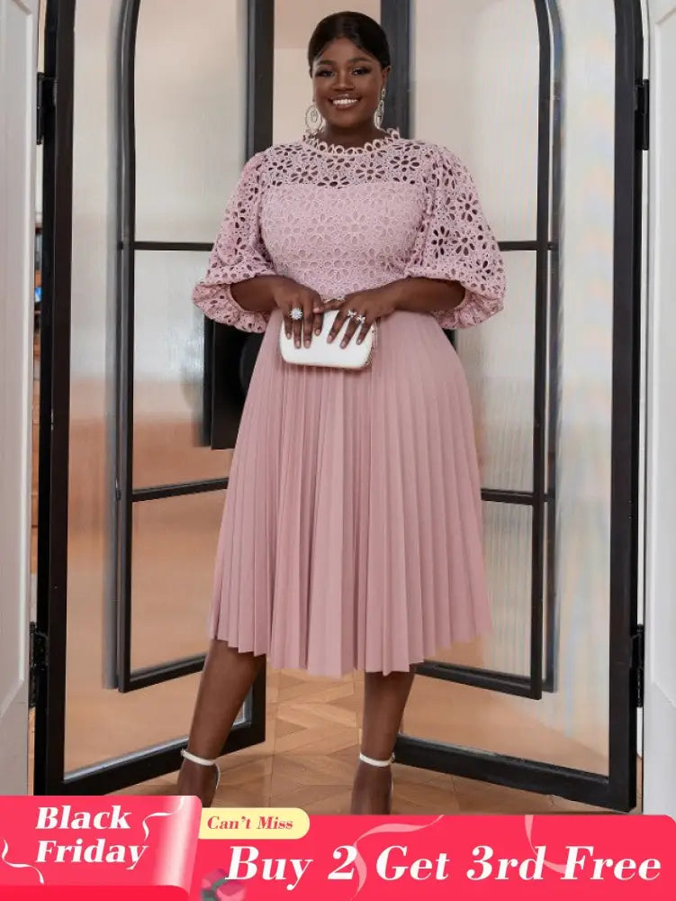 fahion evening party pleated dress