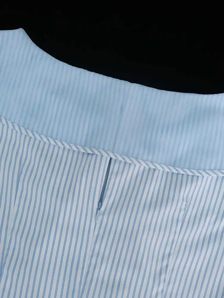 AOMEIDRESS Classic 50s Swing Style Dress Puff Sleeves Flattering A Line