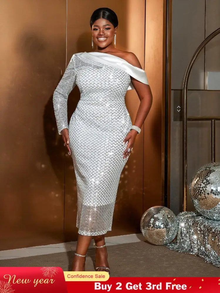 silver sequin dresses