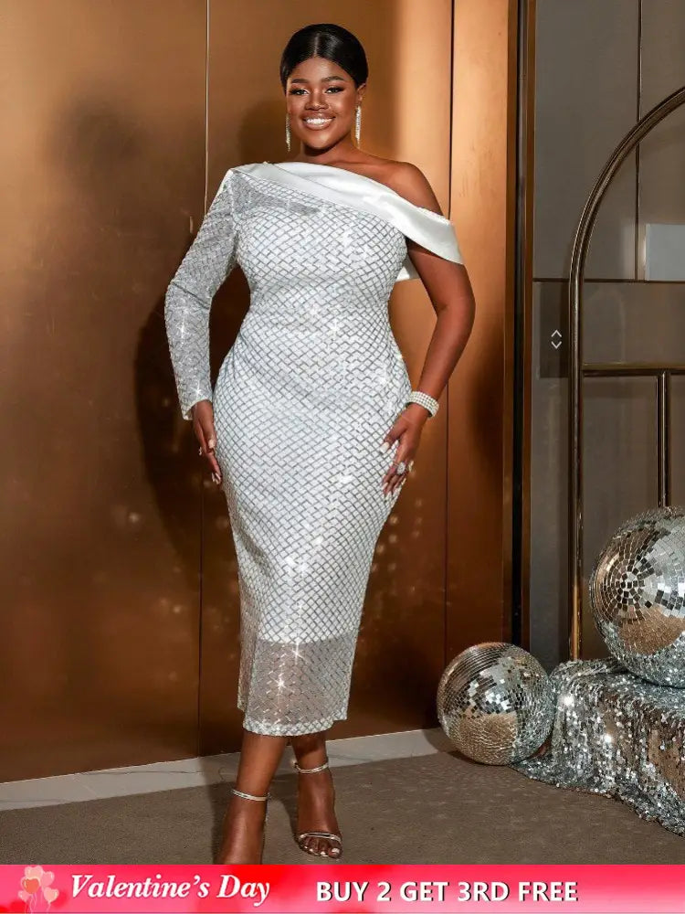 silver sequin dresses