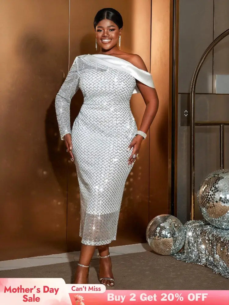 silver sequin dresses