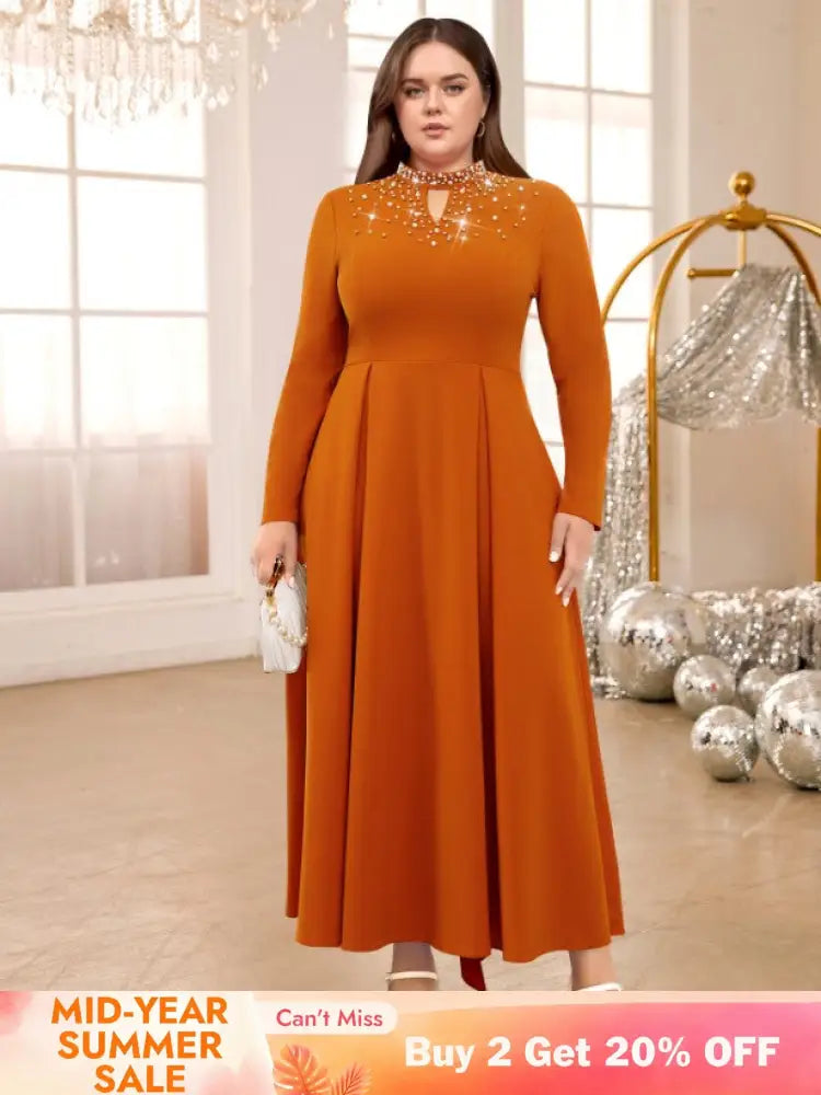 stand collar cut out dresses for women