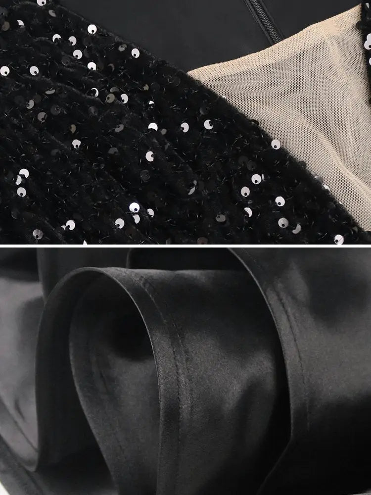 sequin bodycon dress