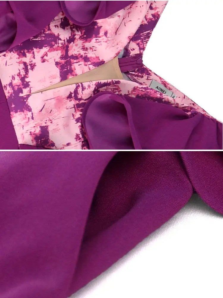 Back Zipper Closure Design Can Help You Put On Or Take Off It Easily