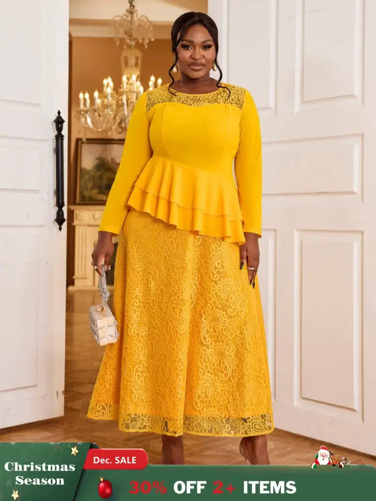 lace patchwork dresses for women