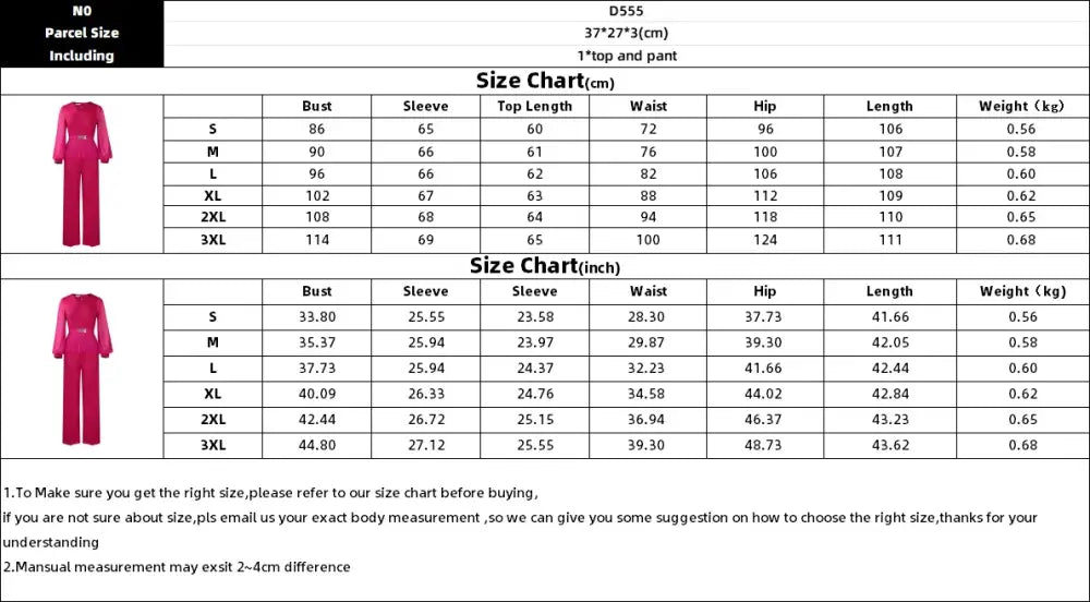 Elegant Two Pieces Set Women V Neck Waist Belt Peplum Belly Cover Full Wide Leg Pants