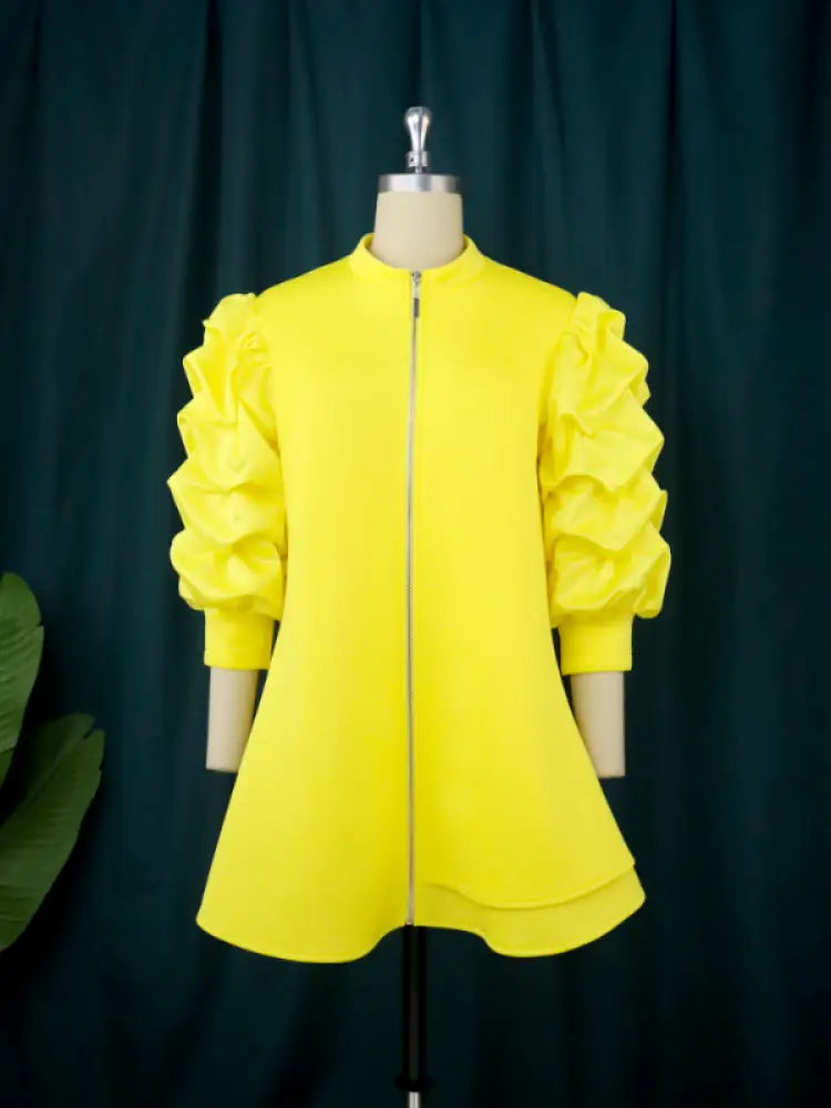 Plus Size Mini Dresses Loose Casual Ladies