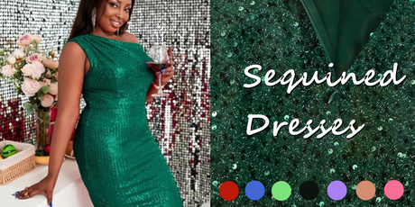 Color psychology of sequin dresses