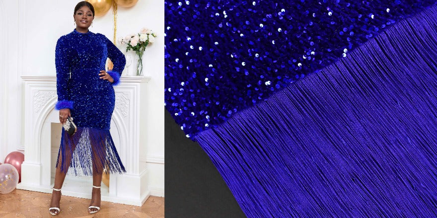 How to Layer Your Sequin Dress for a Chic Winter Look AOMEI DRESS How to Layer Your Sequin Dress for a Chic Winter Look AOMEI DRESS