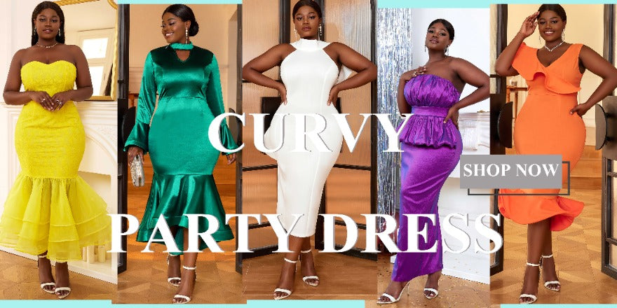 The Best Fabrics and Cuts for Curvy Women Dresses