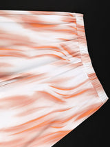 AOMEIDRESS Elegant Set Satin Puff Sleeve Top Wide Leg Pants for Party