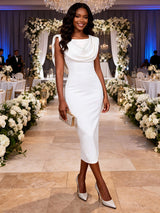 AOMEIDRESS Backless Bodycon Dresses Off The Shoulder Sleeveless Party