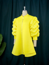 Plus Size Mini Dresses Loose Casual Ladies