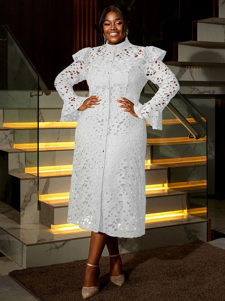 AOMEIDRESS Two Pieces Set Long Flare Sleeves Coat with Spaghetti Strap