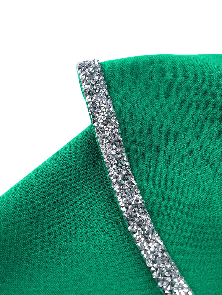 AOMEIDRESS Elegant Two Piece Set V Neck Peplum Tops Wide Leg Pants