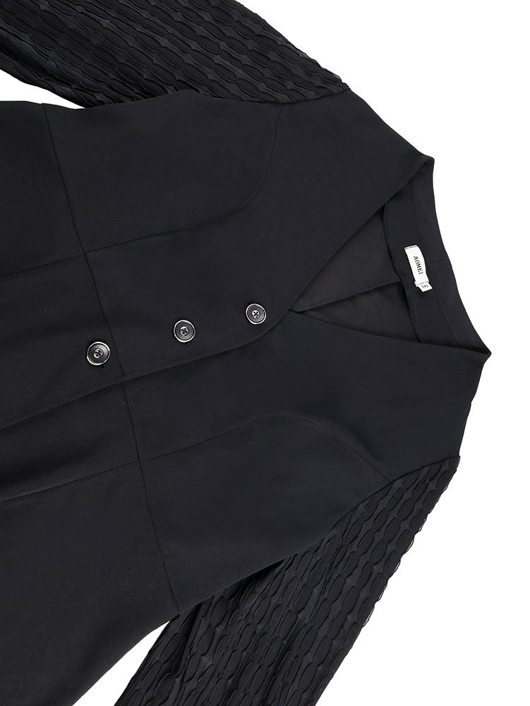 AOMEIDRESS Elegant Two Piece Set V Neck Top Wide Leg Pant Business