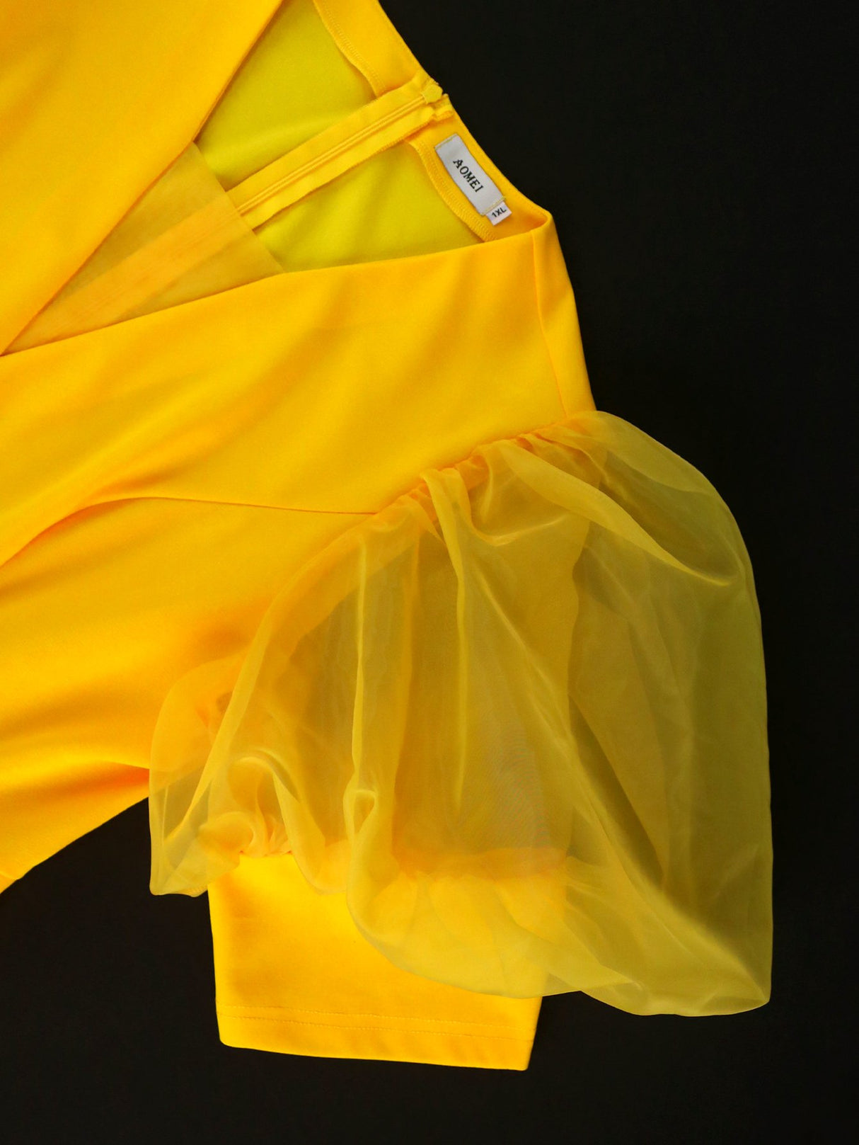 yellow wedding guest dress