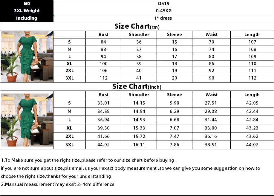 Elegant Church Dresses for Women Bodycon V Neck Ruffles Short Sleeves