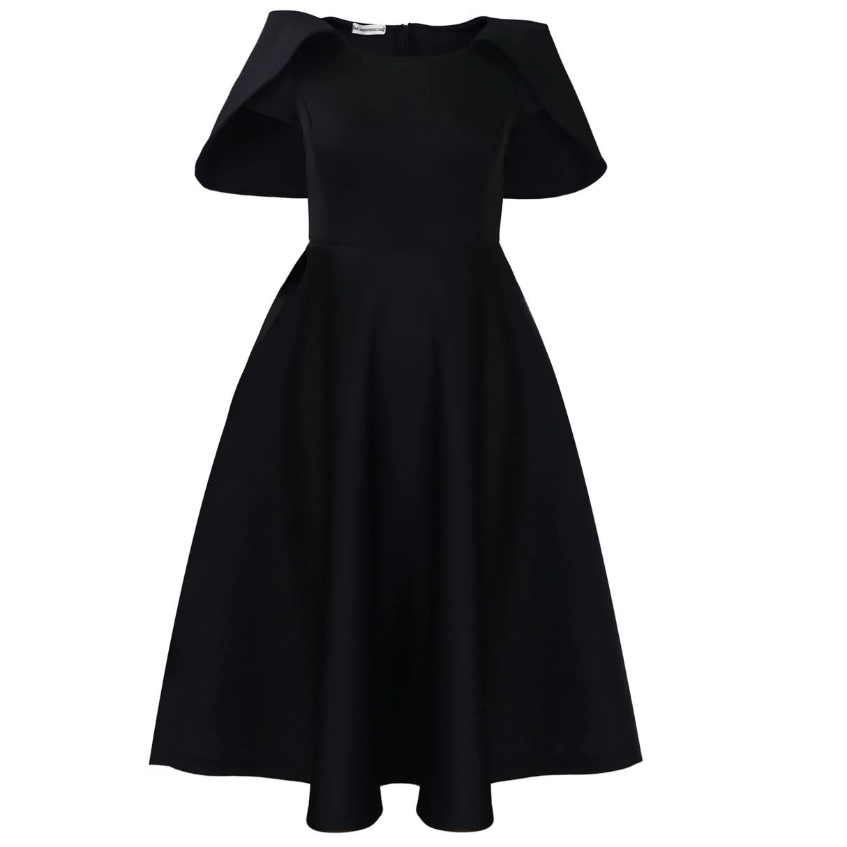 Women Party Dress A Line Cloak Sleeves Event Occasion Female Birthday Wedding Guest