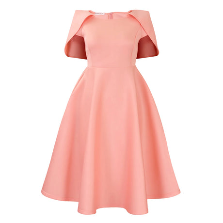 Women Party Dress A Line Cloak Sleeves Event Occasion Female Birthday Wedding Guest
