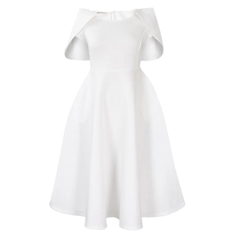 Women Party Dress A Line Cloak Sleeves Event Occasion Female Birthday Wedding Guest