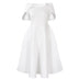 Women Party Dress A Line Cloak Sleeves Event Occasion Female Birthday Wedding Guest