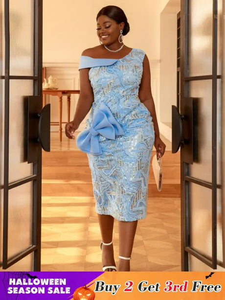 sequin midi dress