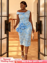 sequin midi dress