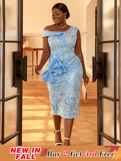 sequin midi dress