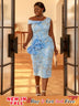 sequin midi dress