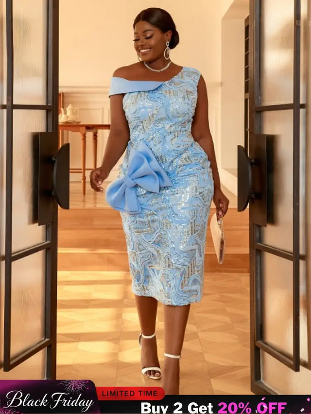 sequin midi dress