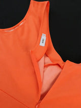 AOMEI Deep V Neck Sleeveless Mermaid Party Dresses