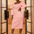 AOMEI Flower Asymmetrical Midi Party Dress