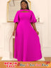 pleated maxi dress